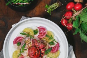 Carpaccio de betteraves