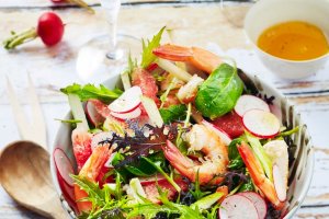 salade de crevettes