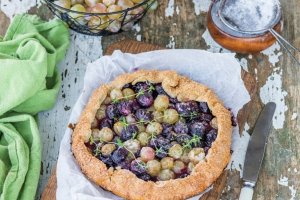 tarte sucrée au thym