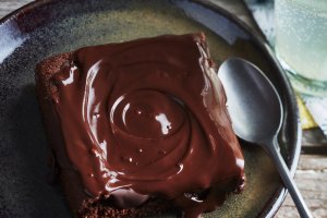 gâteau au chocolat-courgette