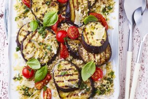 aubergines grillées à l'italienne