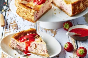 cheesecake aux fraises