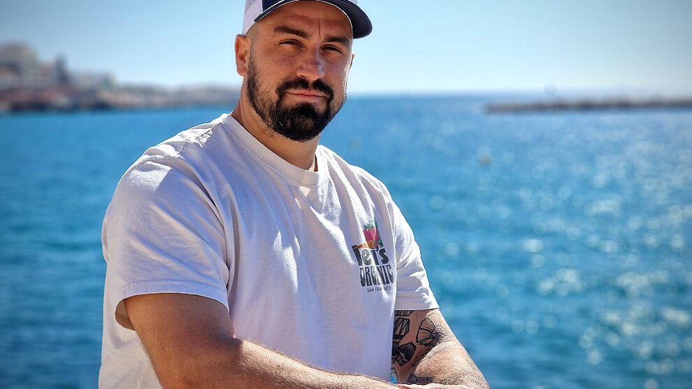 Mathieu Dugas, chef du Bar des Amis à Marseille