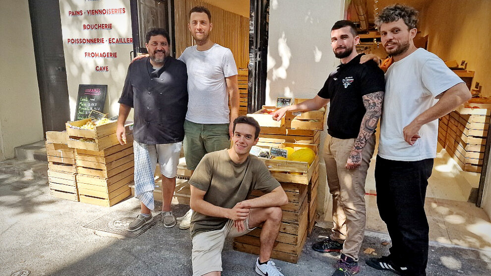 Le marché des Argonautes, bd Longchamp, à Marseille