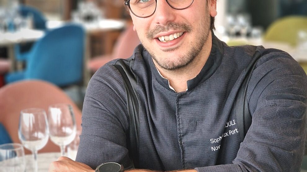 Sophian Jelloulli chef du Lacydon au Novotel Marseille Vieux-Port