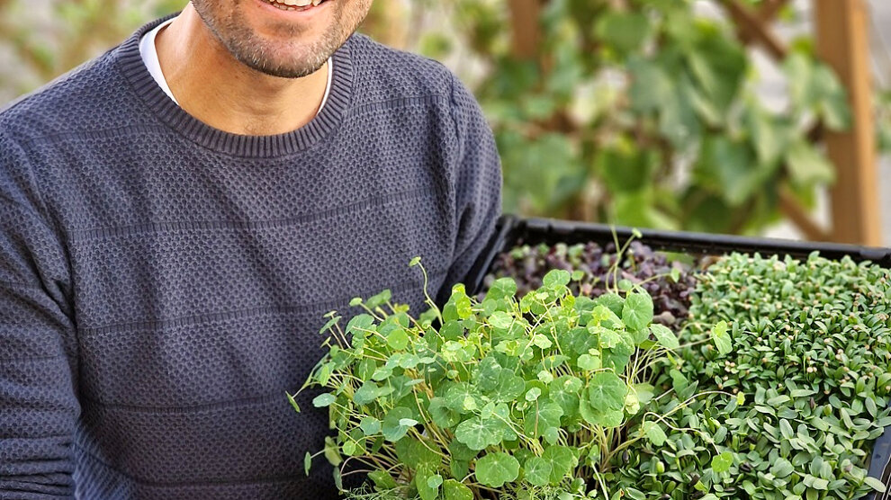 Antoine, fondateur des Pousses d'Endoume