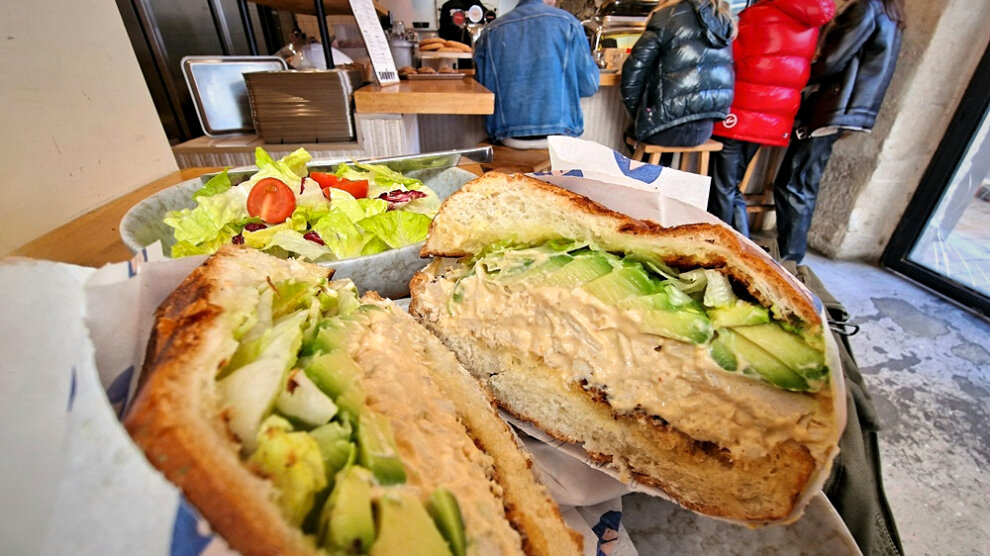 Le Zéphyr café et ses sandwiches à Marseille