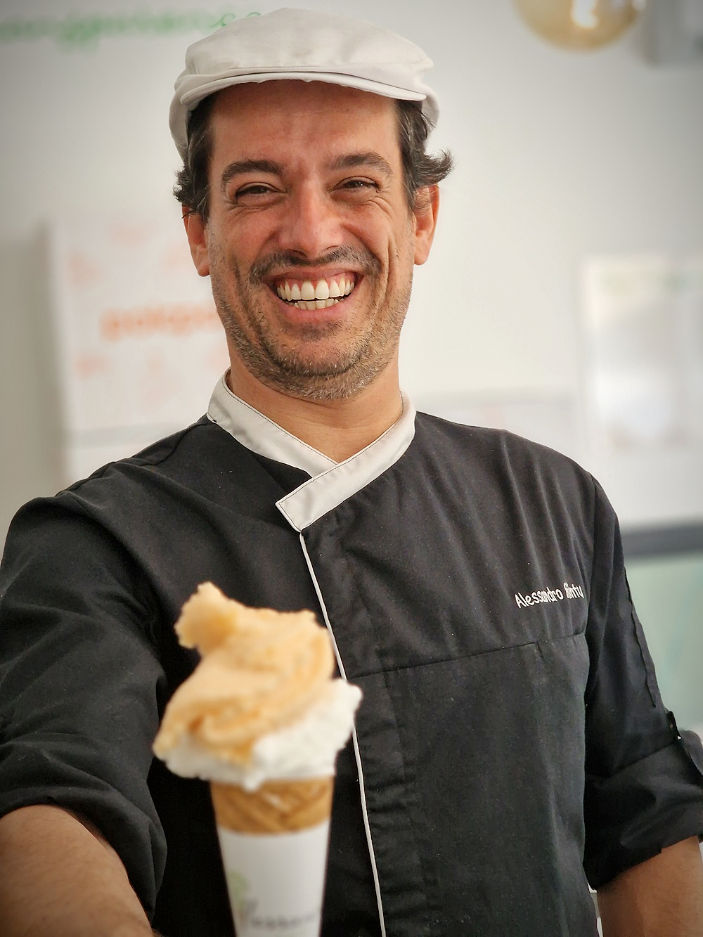 Alessandro Schintu, artisan glacier à La Ciotat