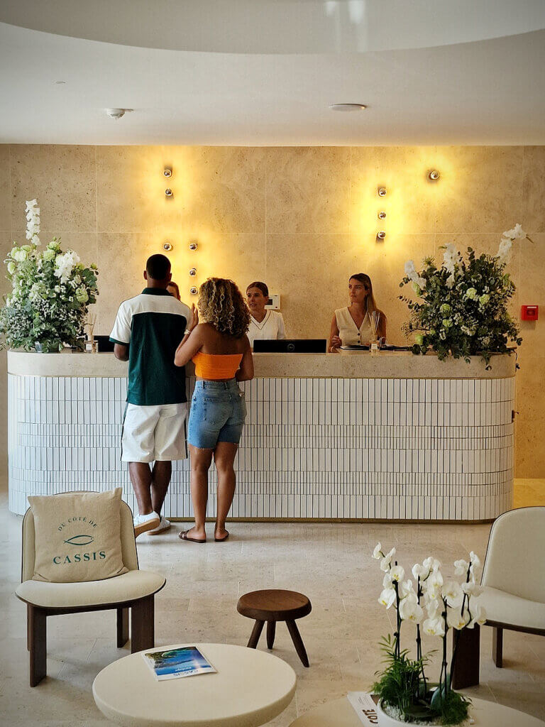 Hôtel Liautaud à Cassis, le lobby