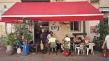 Déjeuner en terrasse au Comptoir des Beaux Arts à Marseille