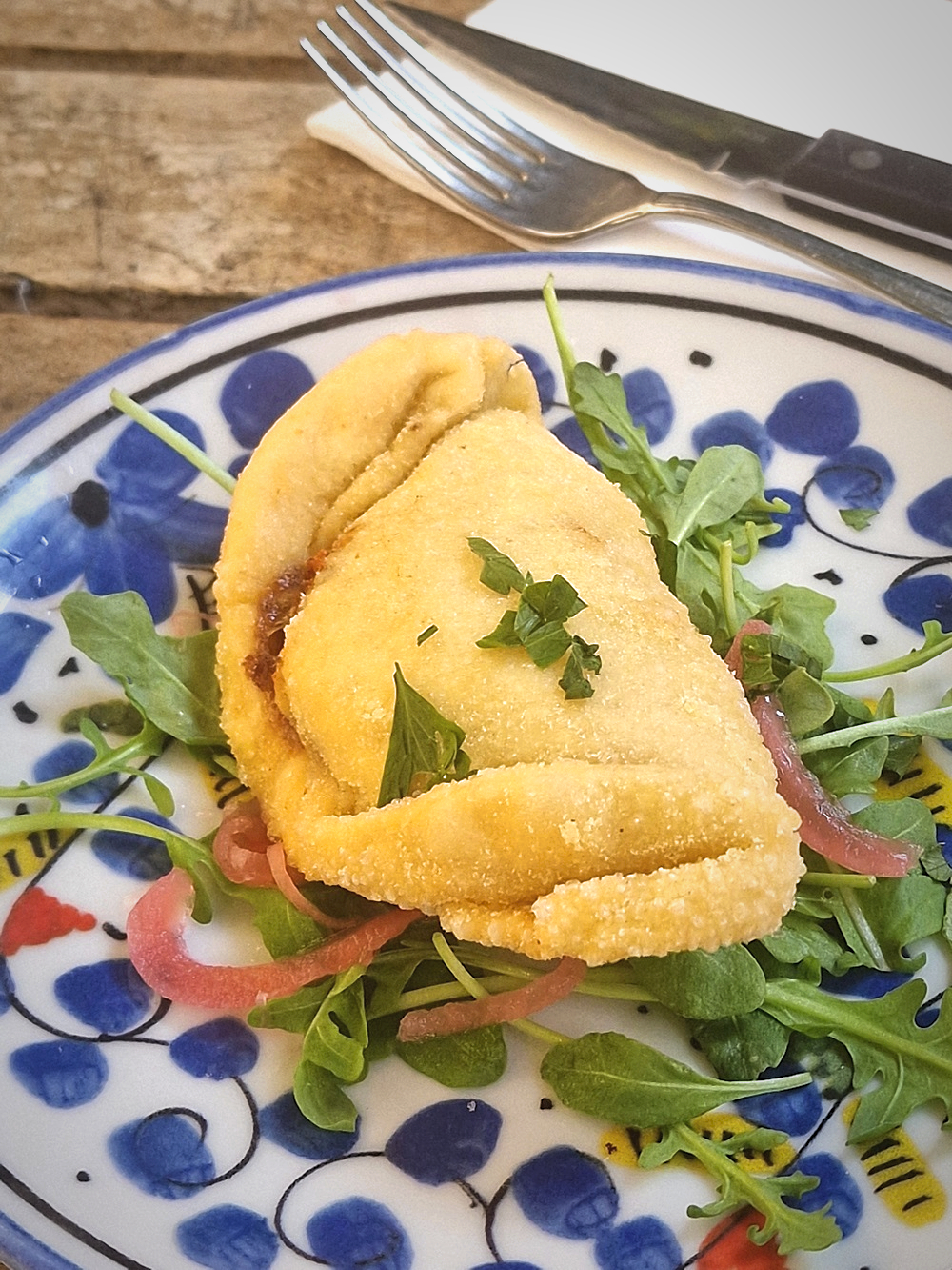 Le panzerotto servi à Montpellier