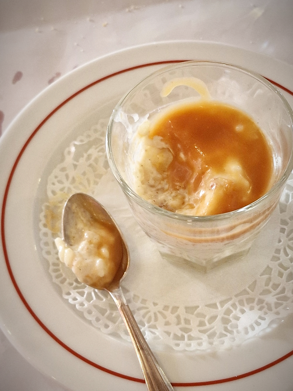 Toto bistrot rue Breteuil à Marseille, le riz au lait