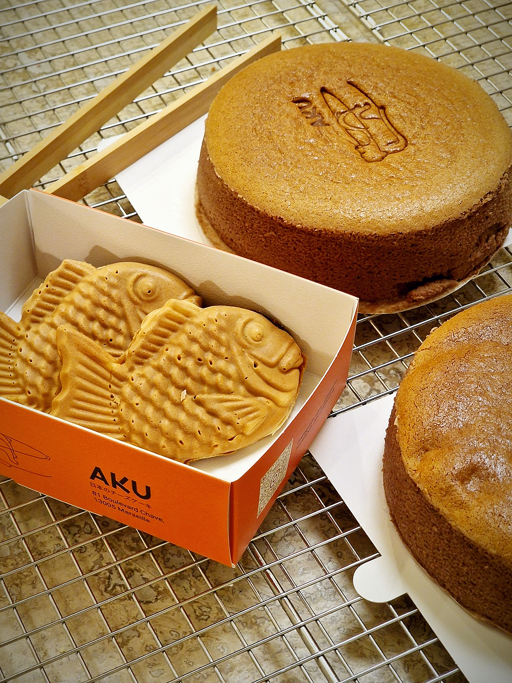 La pâtisserie Aku, bd Chave à Marseille