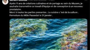 Gérald Passédat quitte le MuCem