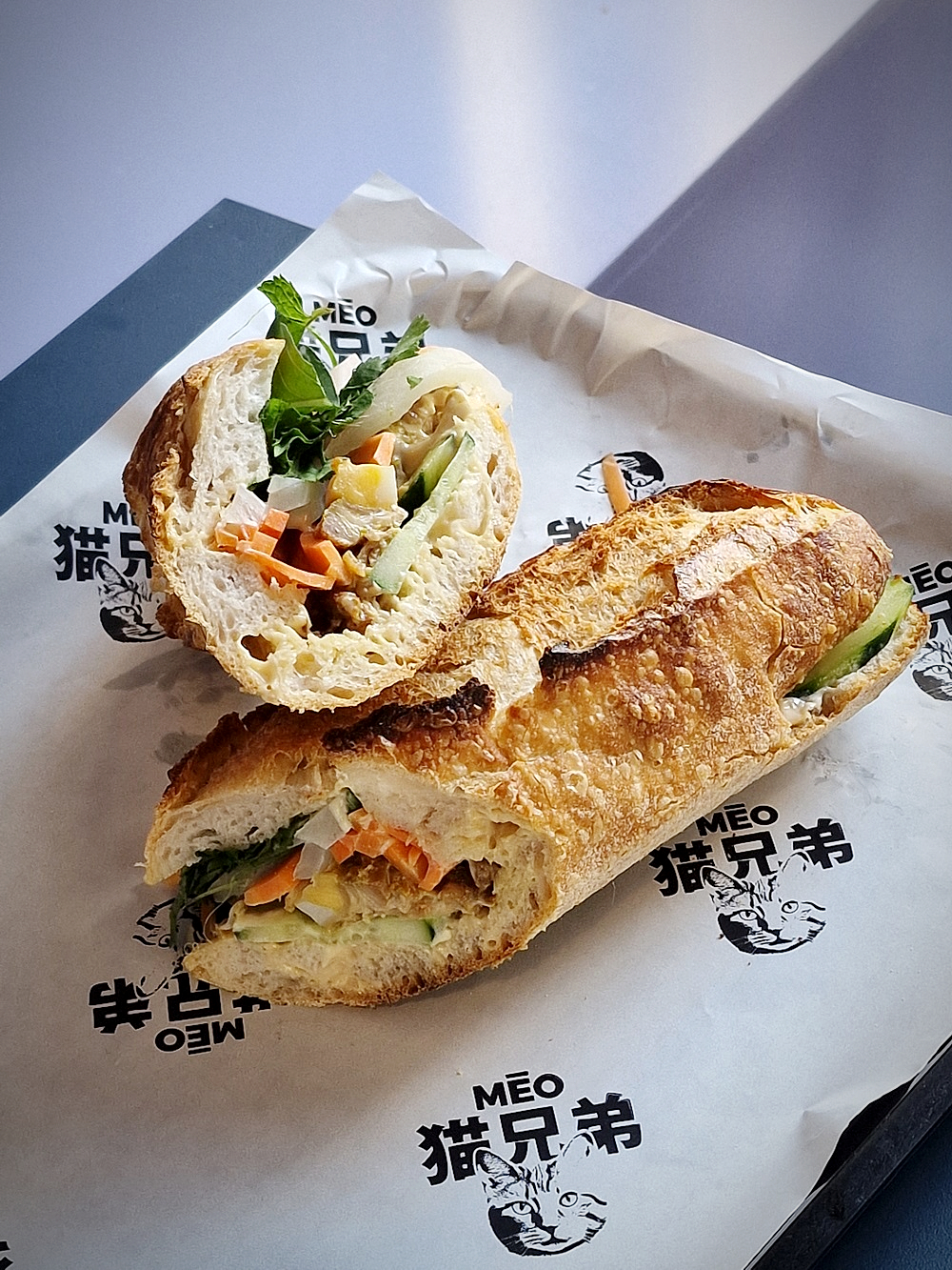 Le banh-mi servi chez 4th chamber à Marseille