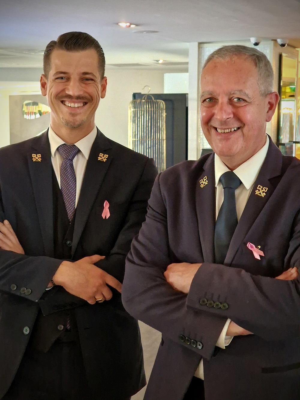 Silvi et Christian, les deux clefs d'or du Sofitel Marseille-Vieux-Port