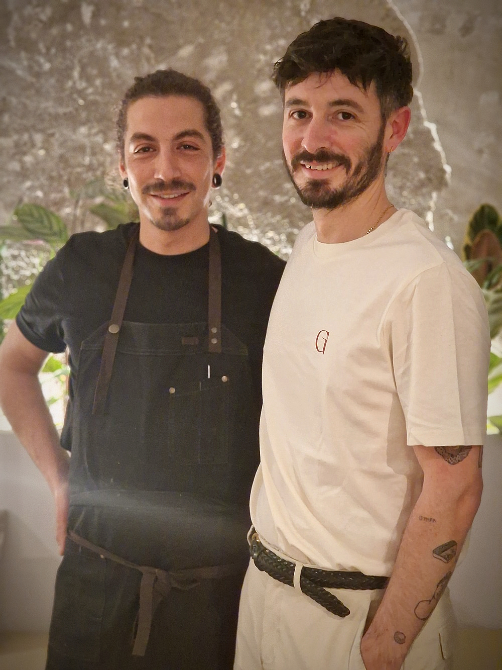 Restaurant Grenat, les deux associés Antoine et Neil