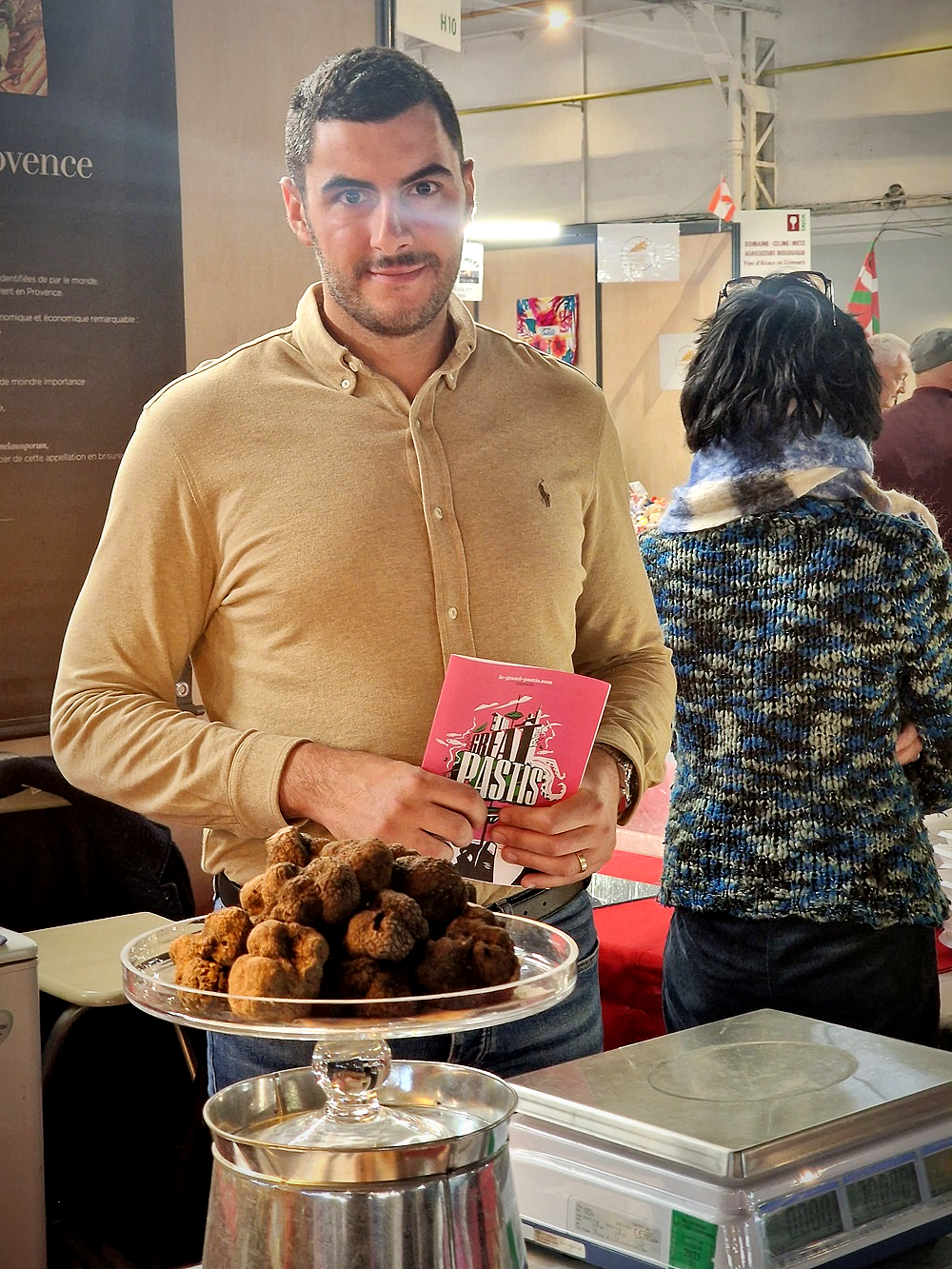 La truffe de Valenbsole de la famille Barbe est présente au Savim d'automne 2024 au parc Chanot de Marseille