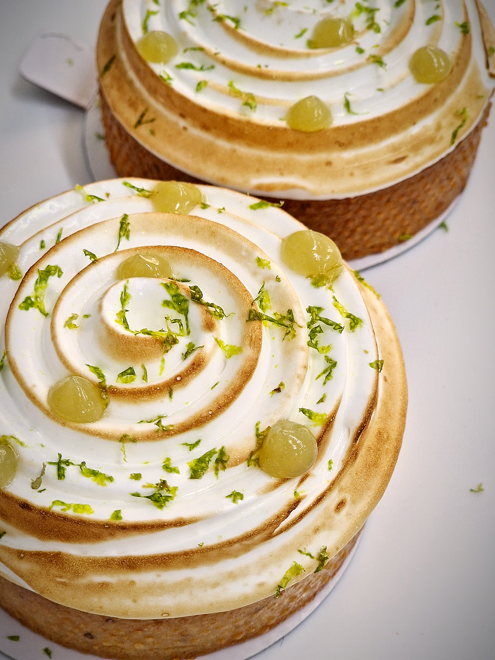 Tarte au citron servie chez Feuilletage