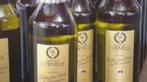 L'huile d'olive de la coopérative Jean-Marie Cornille dans ses fameuses bouteilles