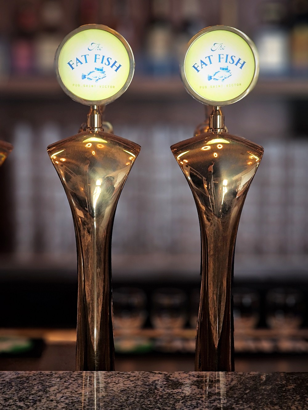 The Fat Fish aura aussi sa propre bière, une blonde, légère, rafraîchissante